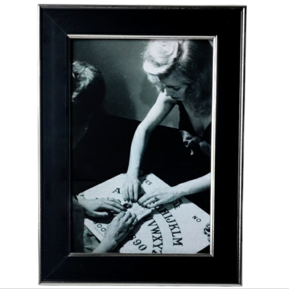 Ouija Board Spirit Seance Paranormal ghost ghosts vintage framed newspaper art